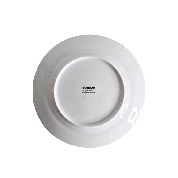 Olivenza Spain City Crest Plate with Gold Border Tharaud Limoges Made in France - Picture 3 of 10